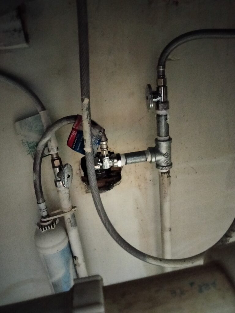 found in wall drain that was clogged