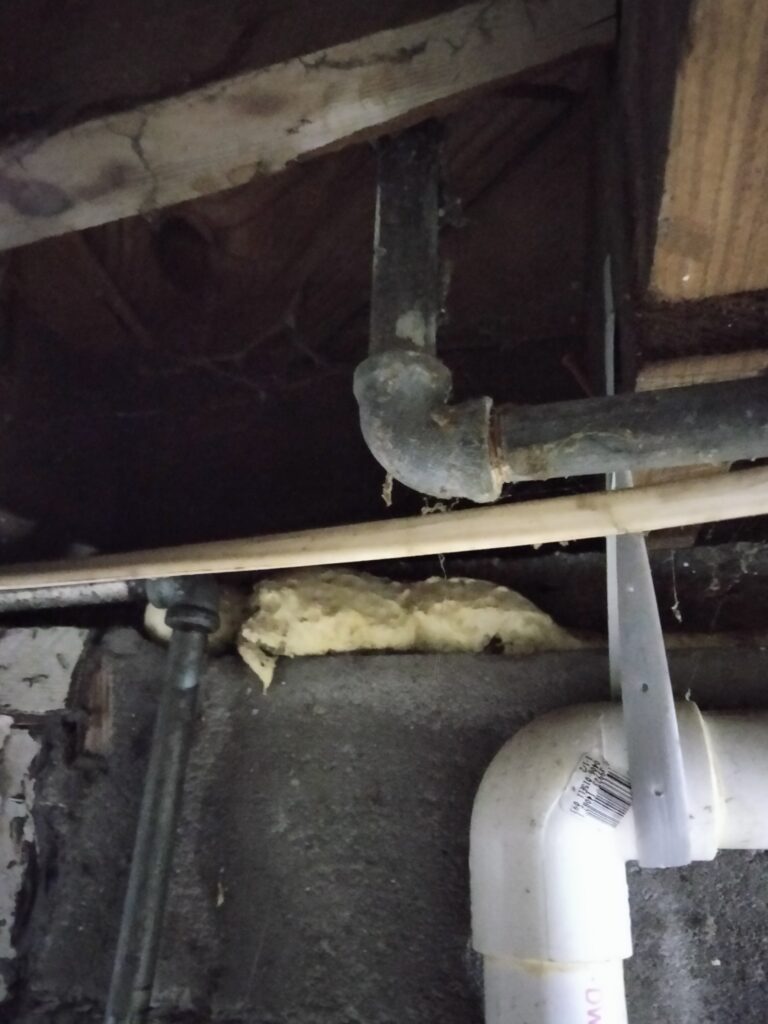 galvanized pipes