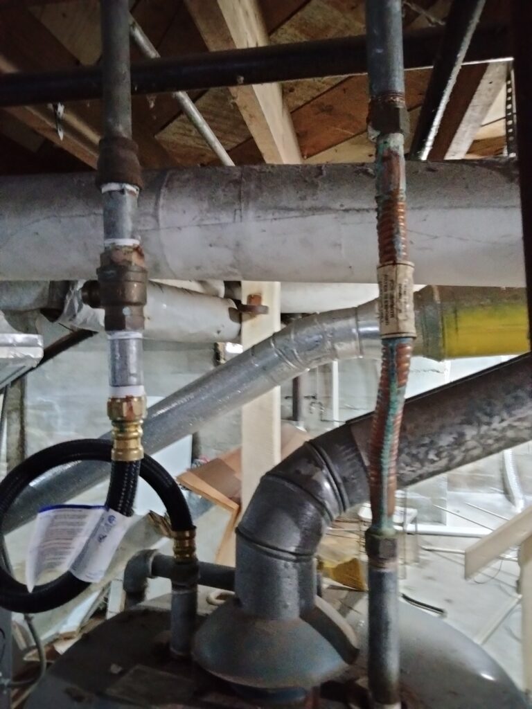 galvanized pipes